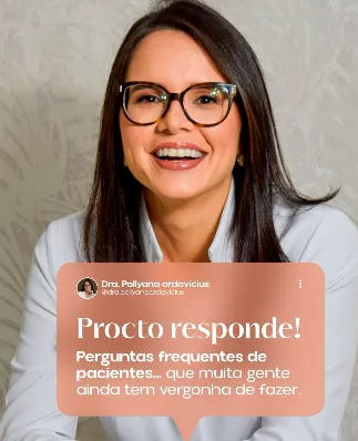 Post do Instagram da Dra. Pollyana